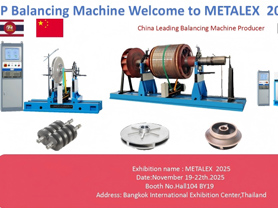 METALEX 2025: Visit Us at Hall104-BY19 for JP Balancing Machines